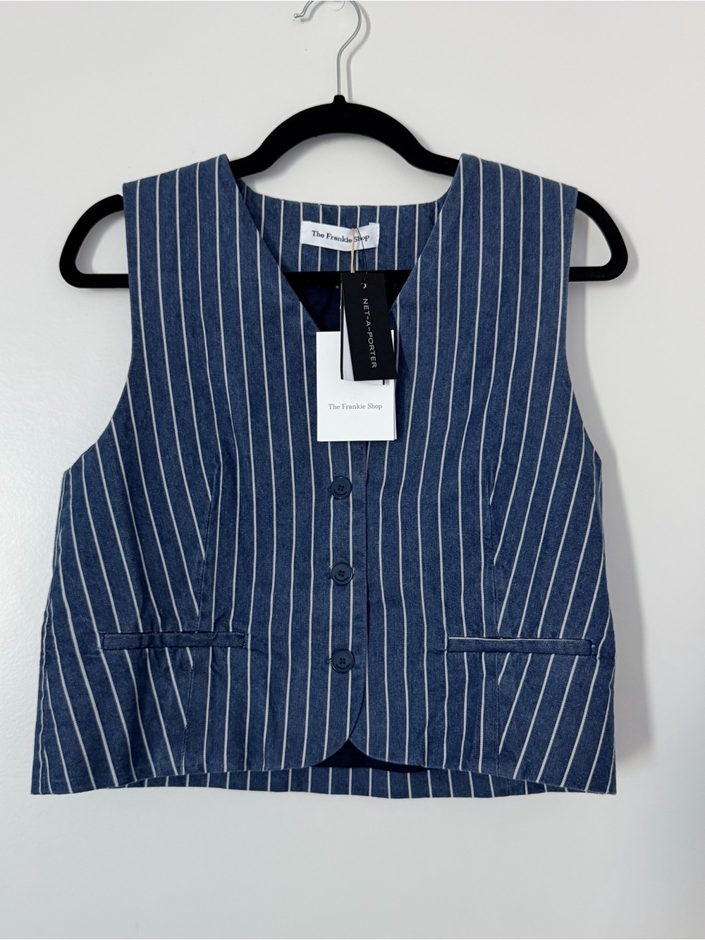 The Frankie Shop Denim Vest